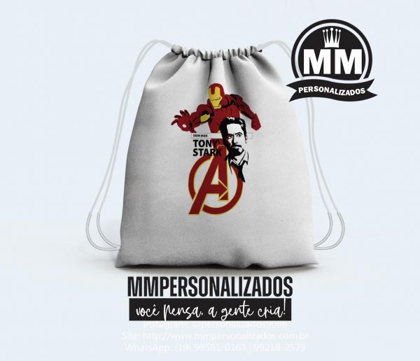 Mochila Homem de Ferro - 007